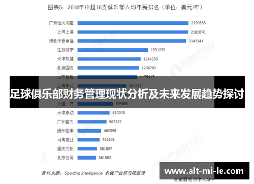 足球俱乐部财务管理现状分析及未来发展趋势探讨