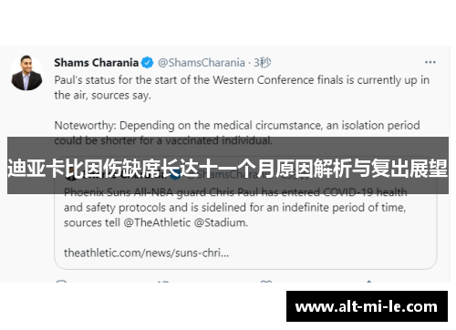 迪亚卡比因伤缺席长达十一个月原因解析与复出展望 迪亚卡比因伤缺席长达十一个月原因解析与复出展望